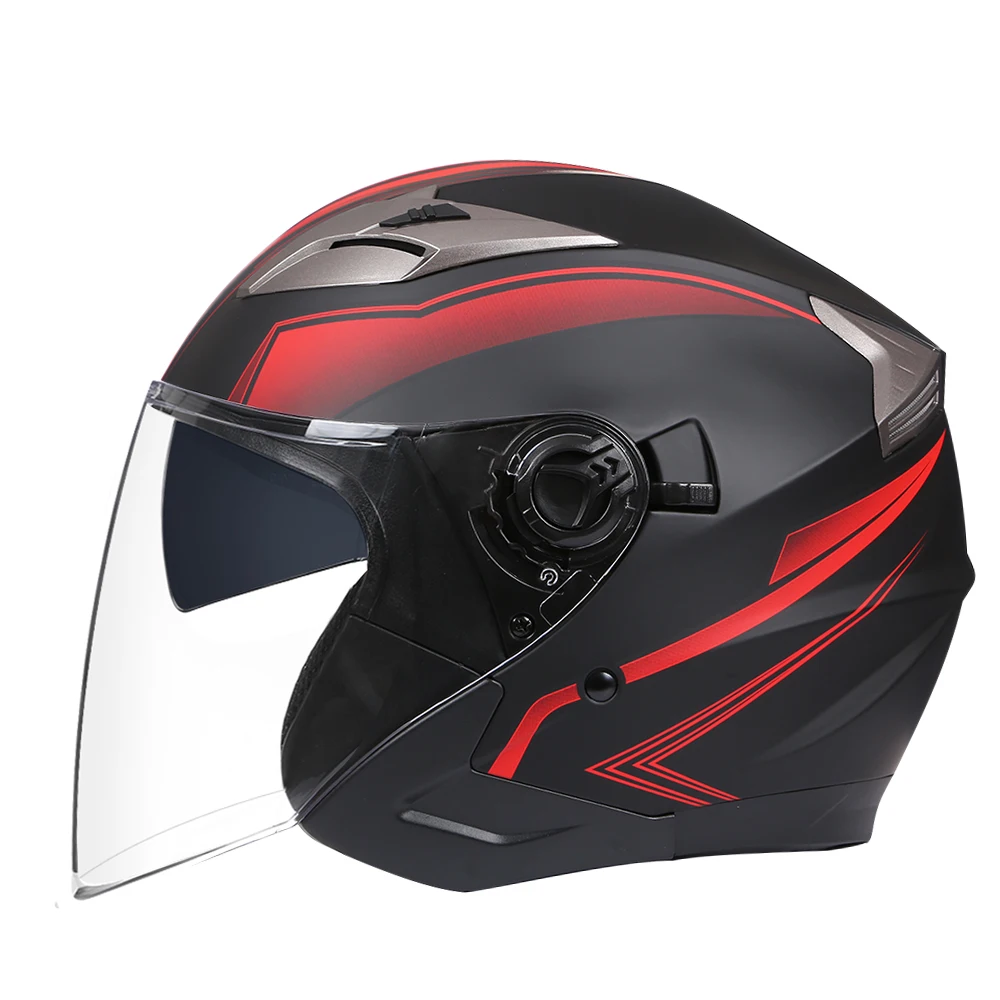 ECE Dot Approved 3/4 Open Face Helmet Motorcycle High Quality Motocross Helmets Cascos Para Moto 3/4 Jet Casque Moto Capacetes view 6