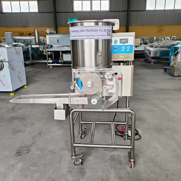 Máquina comercial para hacer hamburguesas, máquinas para fabricar productos de carne, máquina automática de procesamiento de hamburguesas de pollo, máquina formadora de hamburguesas
