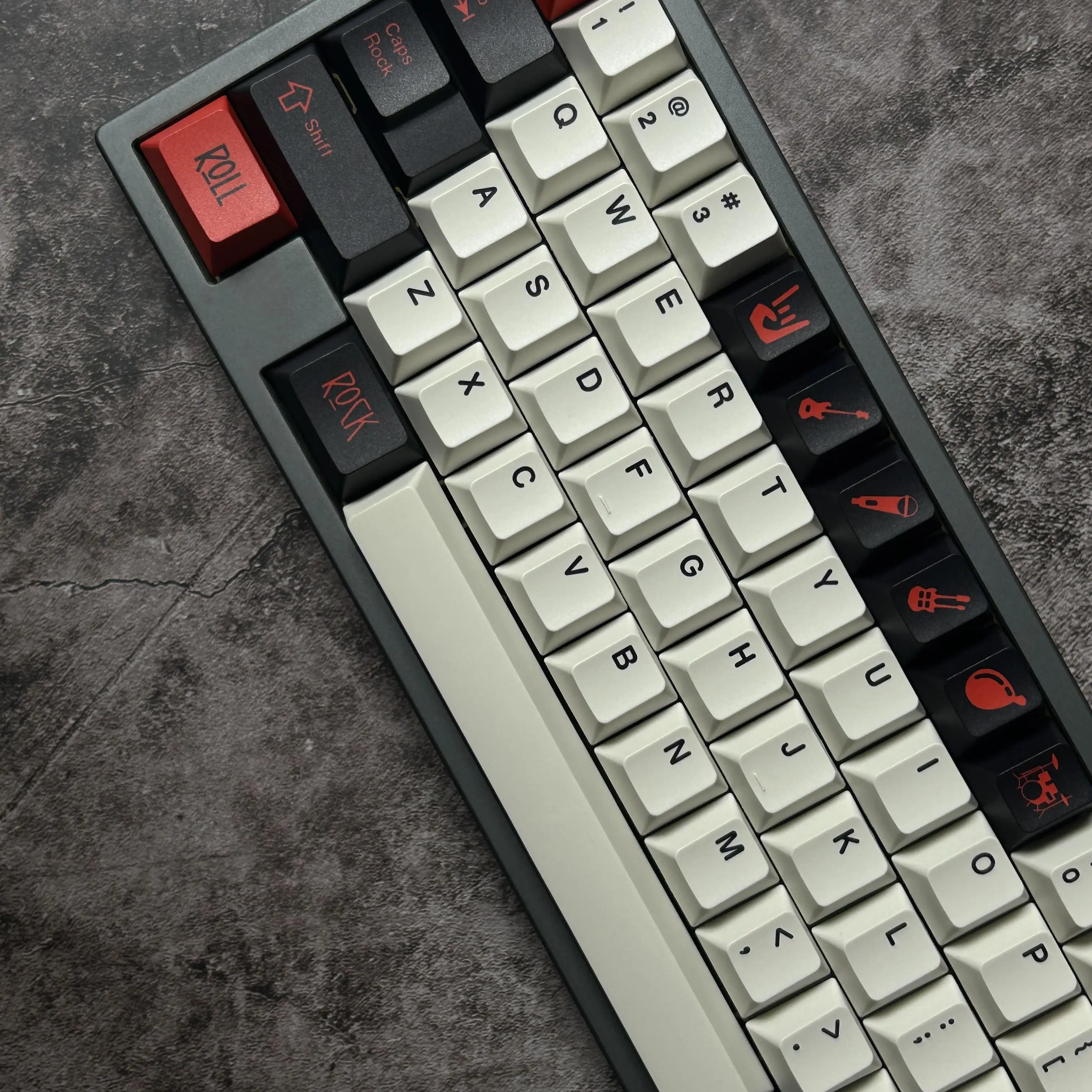 GMK airship five-sided sublimation customized keycap contains 7U