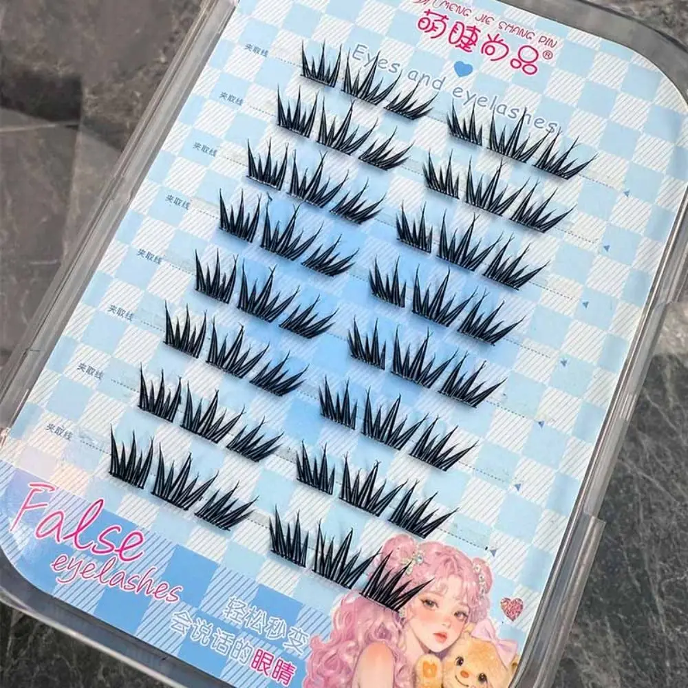 ขนตาปลอมแบบกาวในตัว ติดง่าย ใช้ซ้ำได้ ไม่ต้องใช้กาว ติดทนนาน