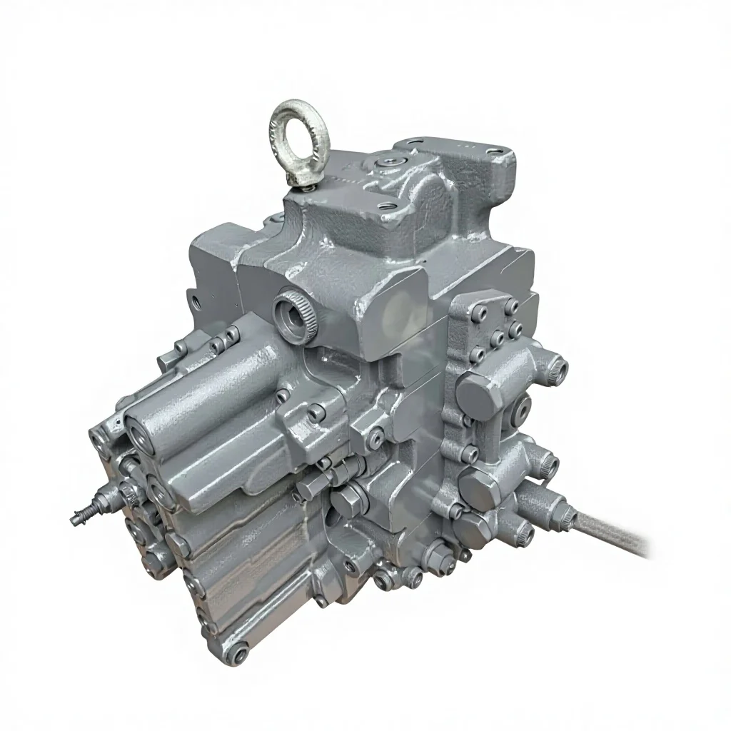 EX120-5 Distribution Valve Smooth Valve Core Operation High Machining Precision Suitable For Hitachi EX120-5 Excavators