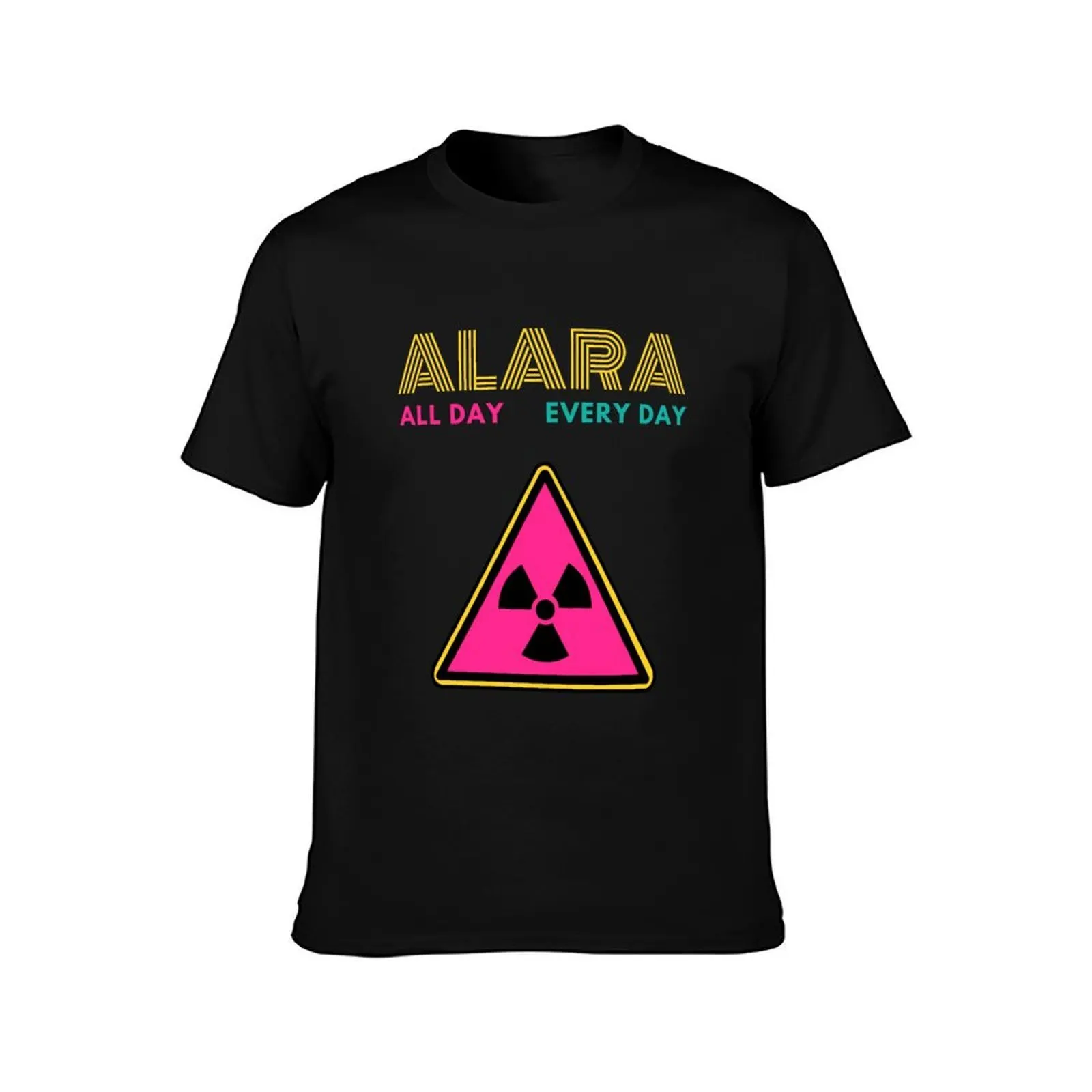 ALARA all day, every day T-Shirt, Summer Casual Cotton Tee, Oversized Streetwear Tops, Vintage Graphic Print, Unisex Men Women