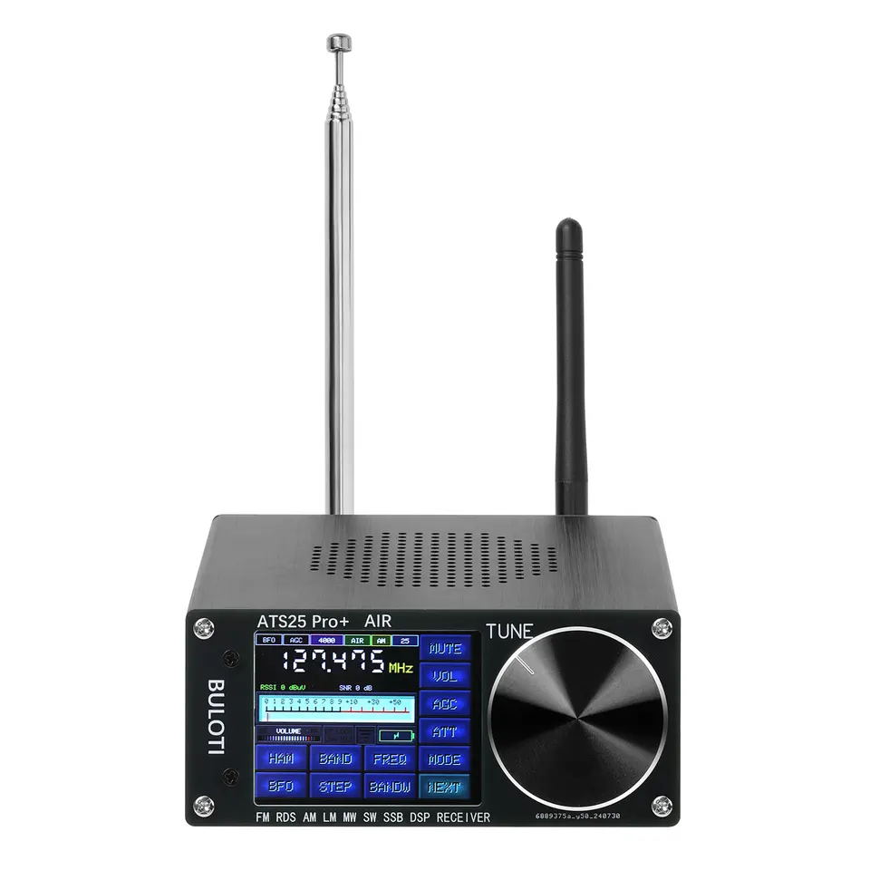ATS25 Pro+ FM SW SSB MW LW AIR SDR Receiver Aviation Band Receiver