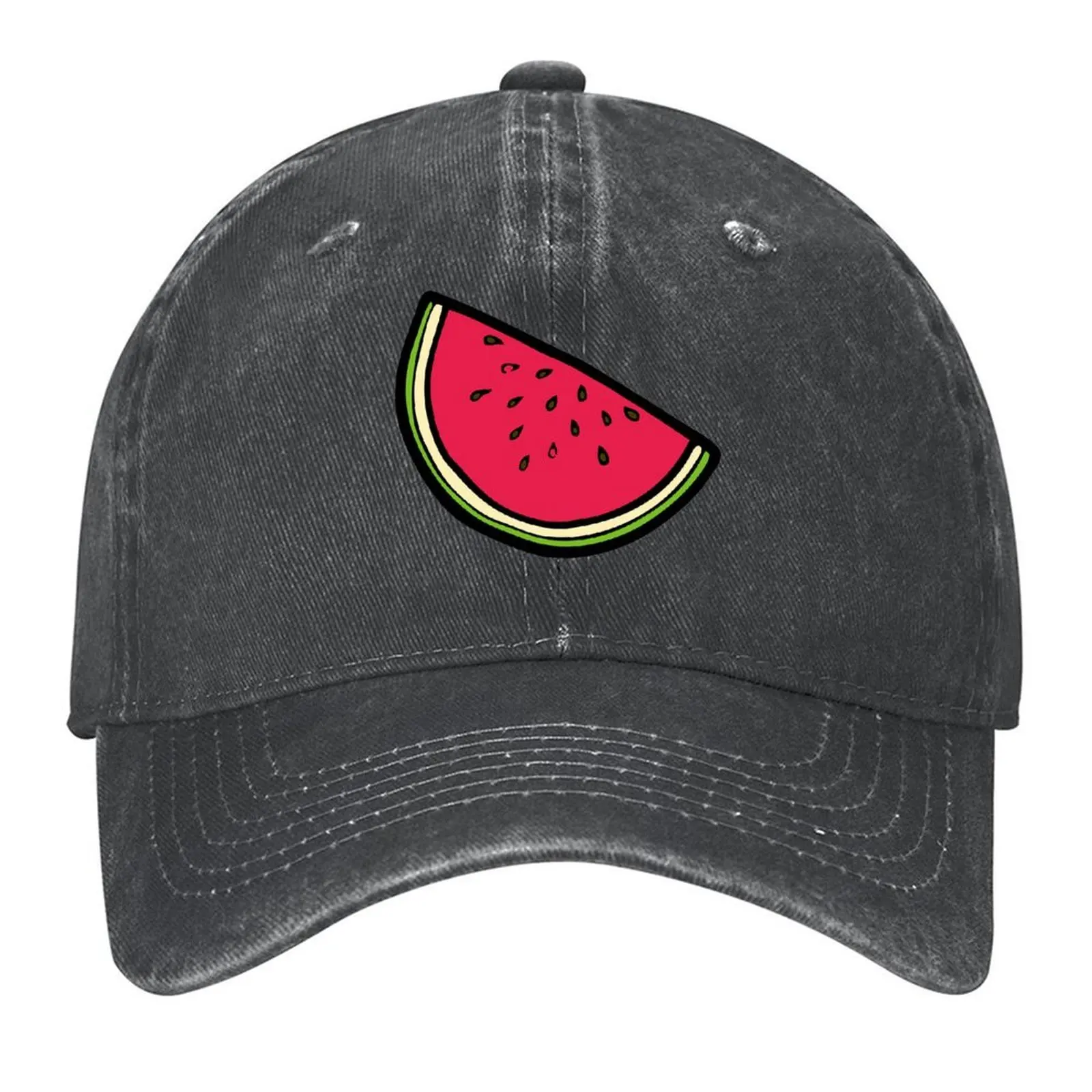

Watermelon Pattern in Pink Baseball Cap birthday Fishing cap custom caps cute Woman Men's