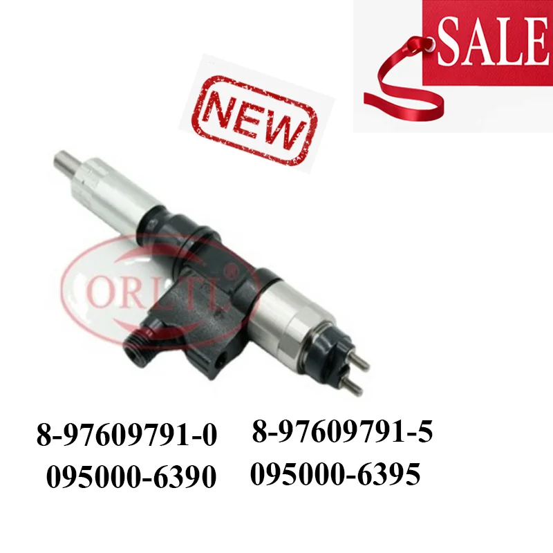 ORLTLDiesel  095000-6395  8-97609791-0 8-97609791-5 095000-6390 Fuel Injector Common Rail Injector  for DENSO