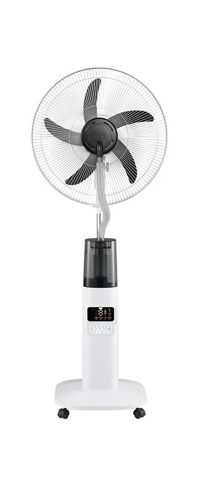 18 inch floor fan with LED display spray