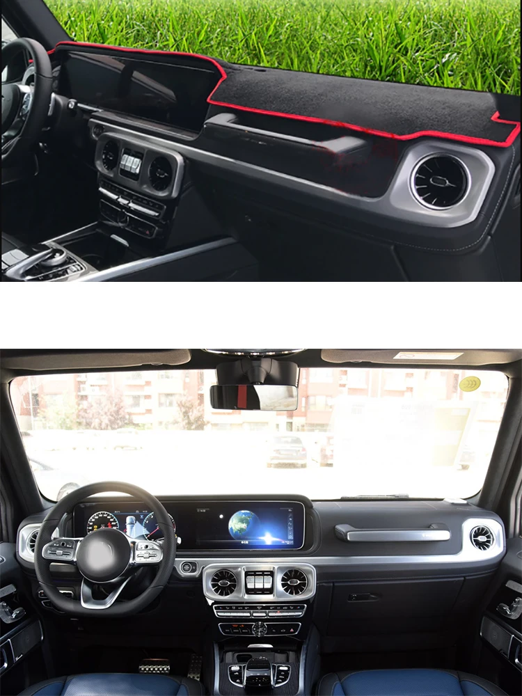 For Benz AMG G-Class W463 G500 G550 G350 G63 W464 Car-Styling Dashmat Dashboard Cover Instrument Panel Insulation Sunscreen Pad