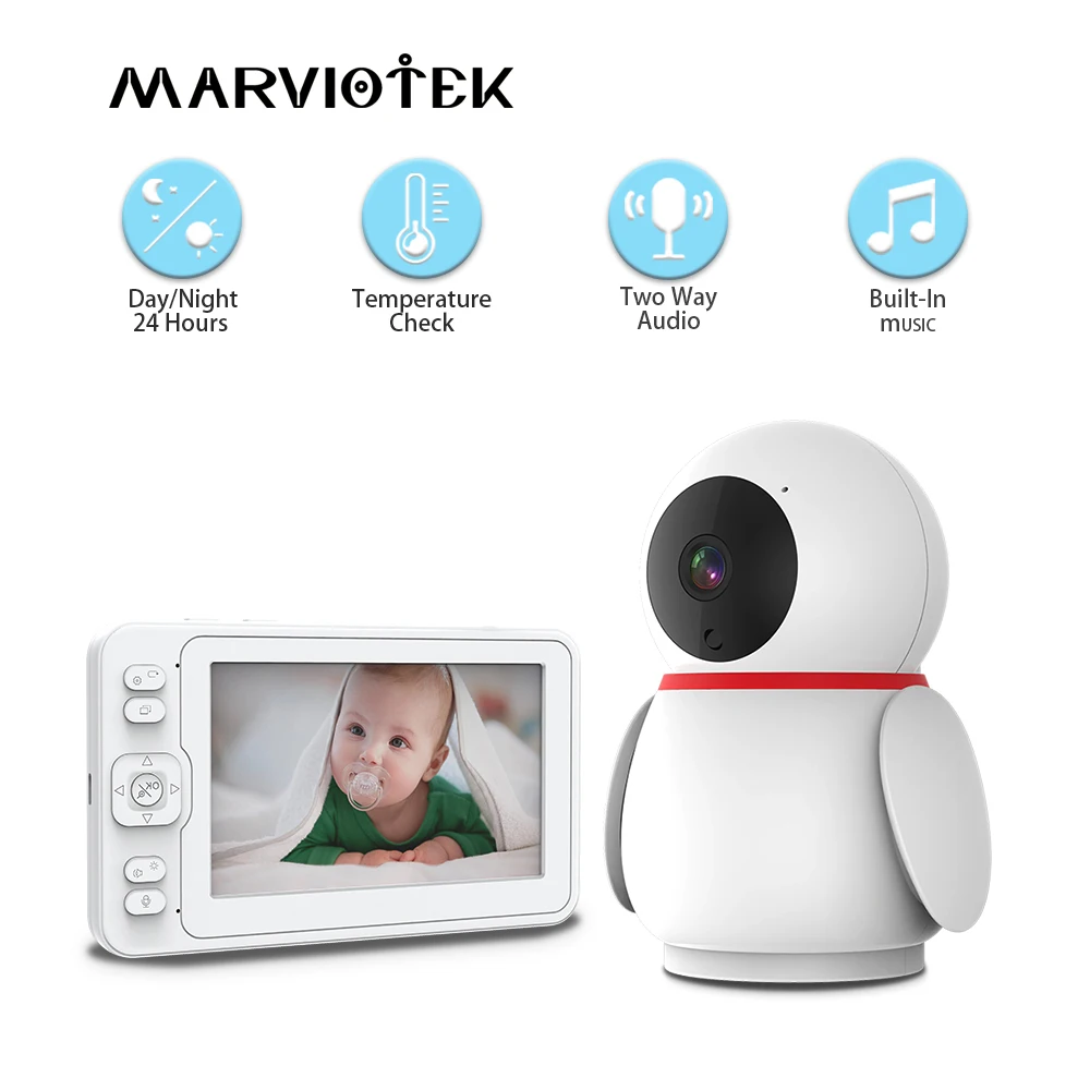 Baby Monitor 1080P Recorder Mini Surveillance Camera Wireless Video Surveillance DVR Cry Alarm Electronic Baby Monitor Camera