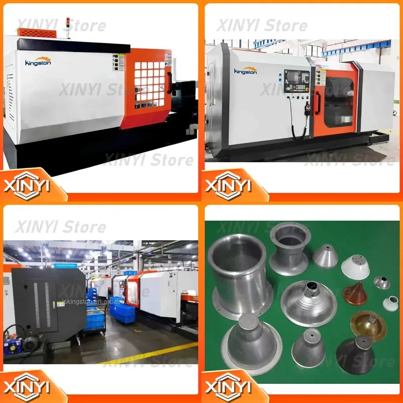 Chinese supplier OEM 3 axis numerical control horizontal flat bed metal lathe rotary machine heavy duty high precision