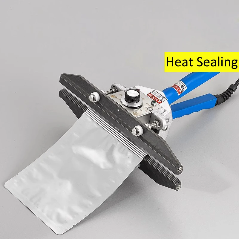 Handheld Electric Impulse Sealer Professional Vacuum Bag Sealing Machine 20cm Length Sealing Pliers For Foil Bag Composite Film