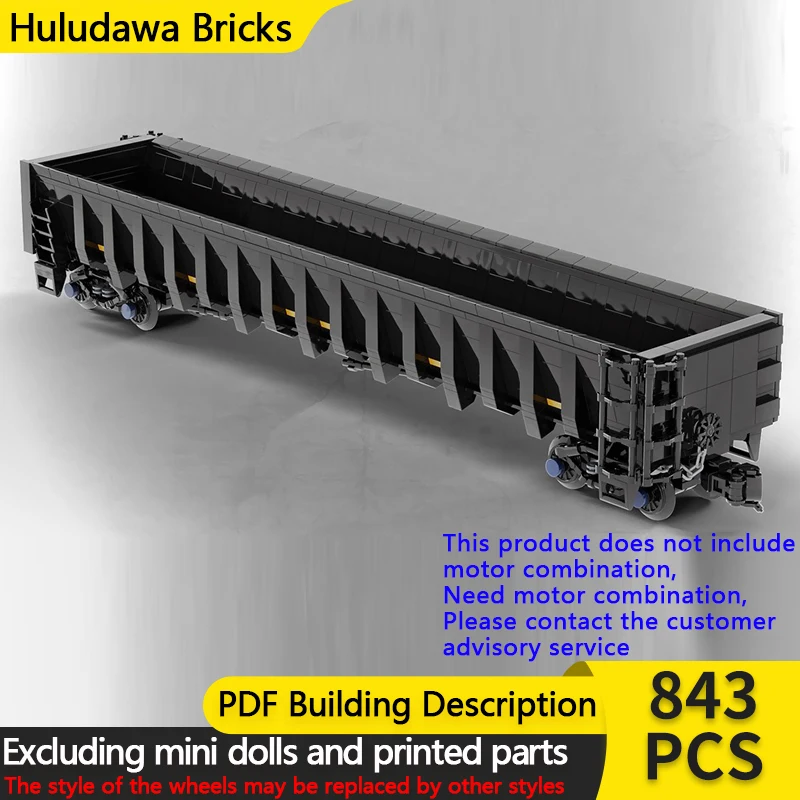 Modèle de voiture de ville MOC, briques de construction, Transport sur Rail, camion Convertible, technologie modulaire, cadeaux de vacances pour enfants, jouets à assembler, costume