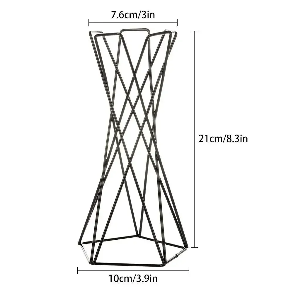 Modern Style durable  Iron Art Tabletop Metal Air Plant Holders Stands Plant Containers Flower Racks In stock