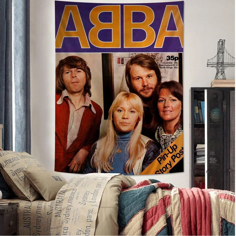 Classic Abba Band DIY Wall Tapestry for Living Room Home Dorm Decor Wall Art Decor