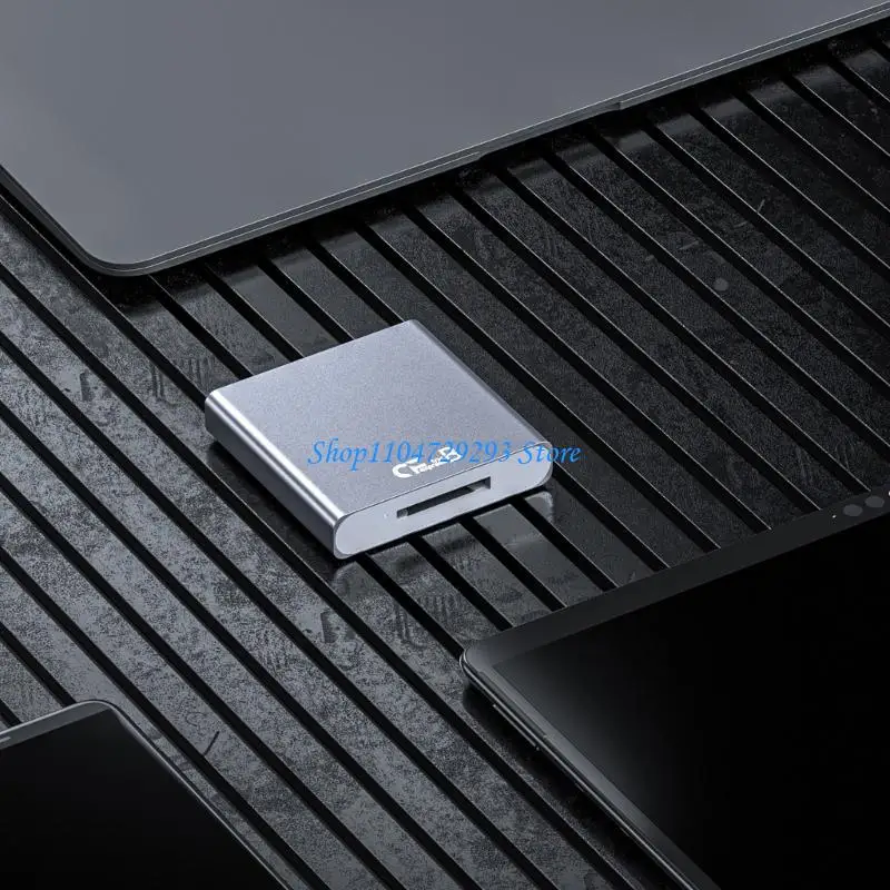 

Y2GD CFexpress Type B Card Reader USB C 3.1 Gen2 to CFexpress Card Adapter 10Gbps with USB/USB C Cable for Phone Laptop