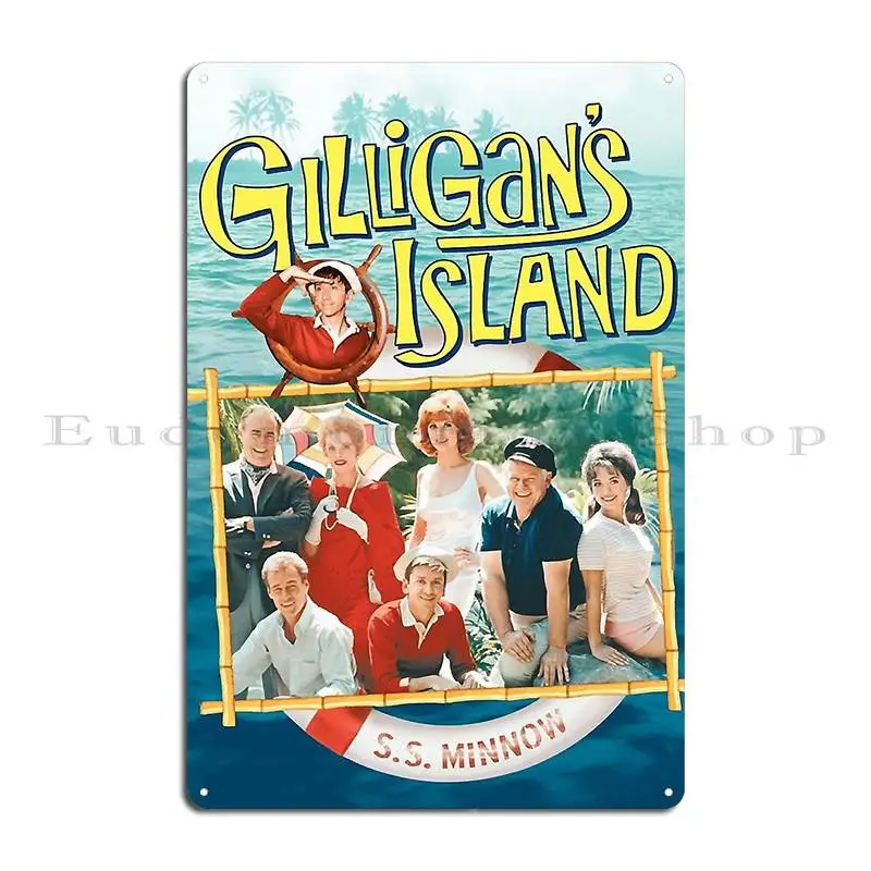 Gilligan S For Fans Metal Plaque Poster Wall Plaque Create Designing Club Pub Mural Tin Sign Poster