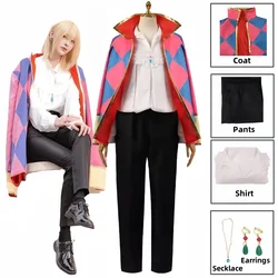 Anime Cosplay Jacket Necklace Coat Full Set Costume Halloween Costumes for Women Men