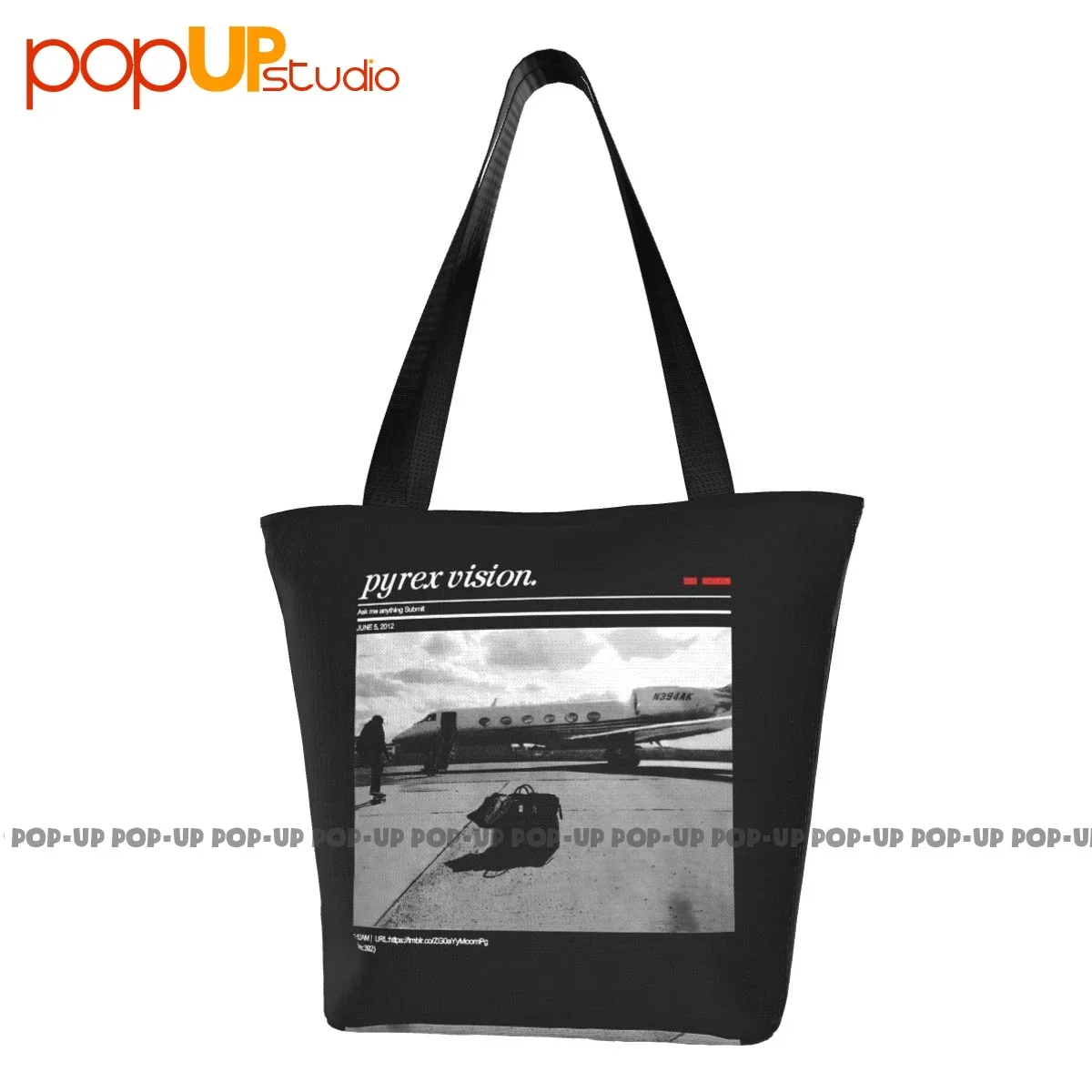 Virgil Abloh X Mca Figures Of Speech Pyrex Outdoor Handbags Portable Shopping Bag Shoulder Bag