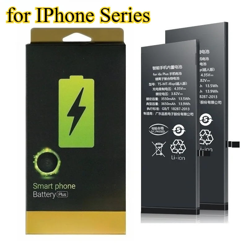 

4770mAh SuperMax Battery for IPhone Series 5/6/7/8/X/14/15 Pro Max A2487/A2849 2X Capacity&800+Cycles No IOS Warning