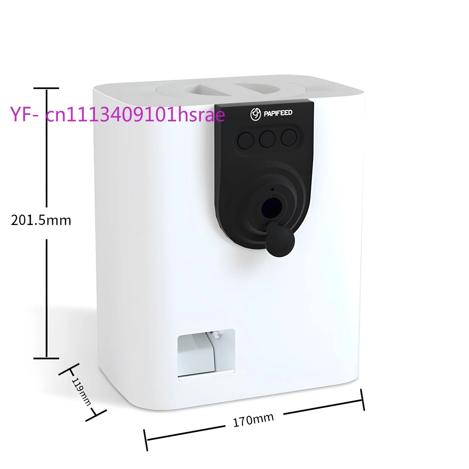 Smart Pet Feeder With Camera, APP Remote Voice Interaction Automatic Snack Food Dispenser For Dogs Cats