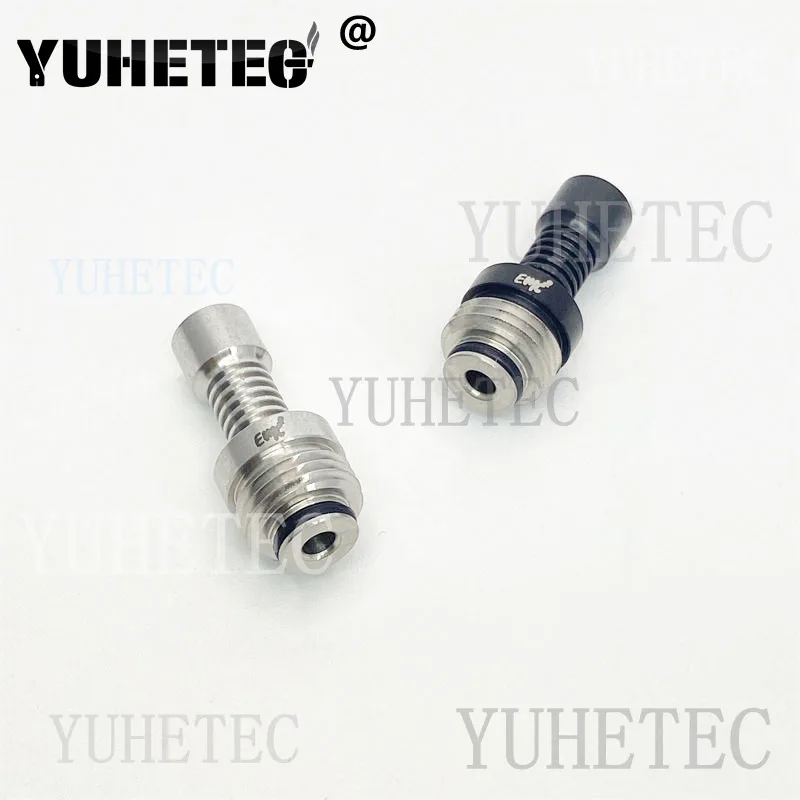 1 шт. капельный наконечник mtl из нержавеющей стали для EMC заготовки BB интерфейса Pipette коннектор rda машина черный белый