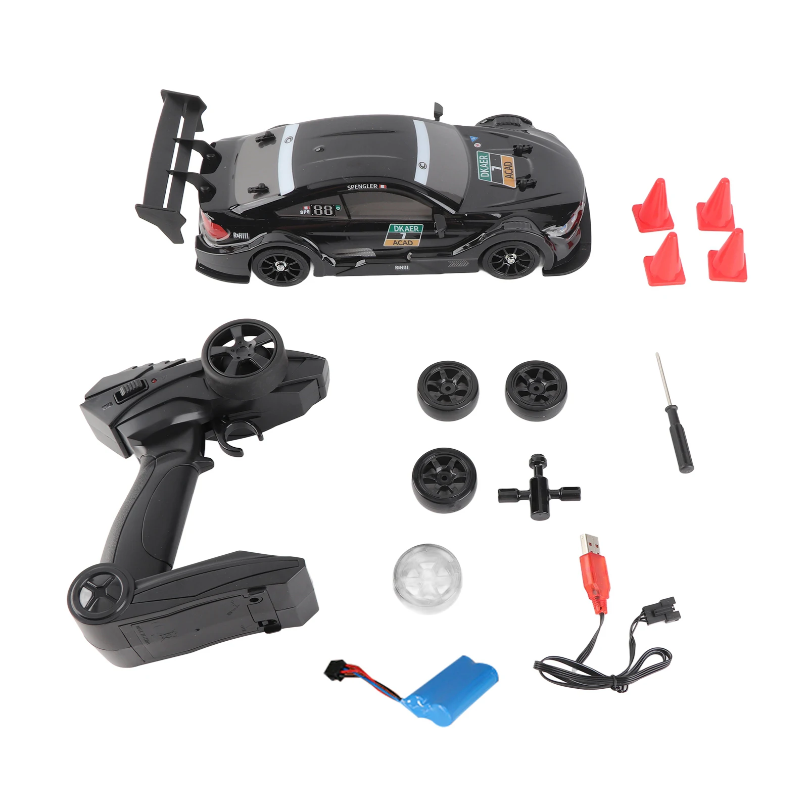 

2.4GHz Drifting Car Remote Control Drift Car 1/16 Remote Control Car 2.4GHz 4WD Remote Control Race Car for Children Boys Girls
