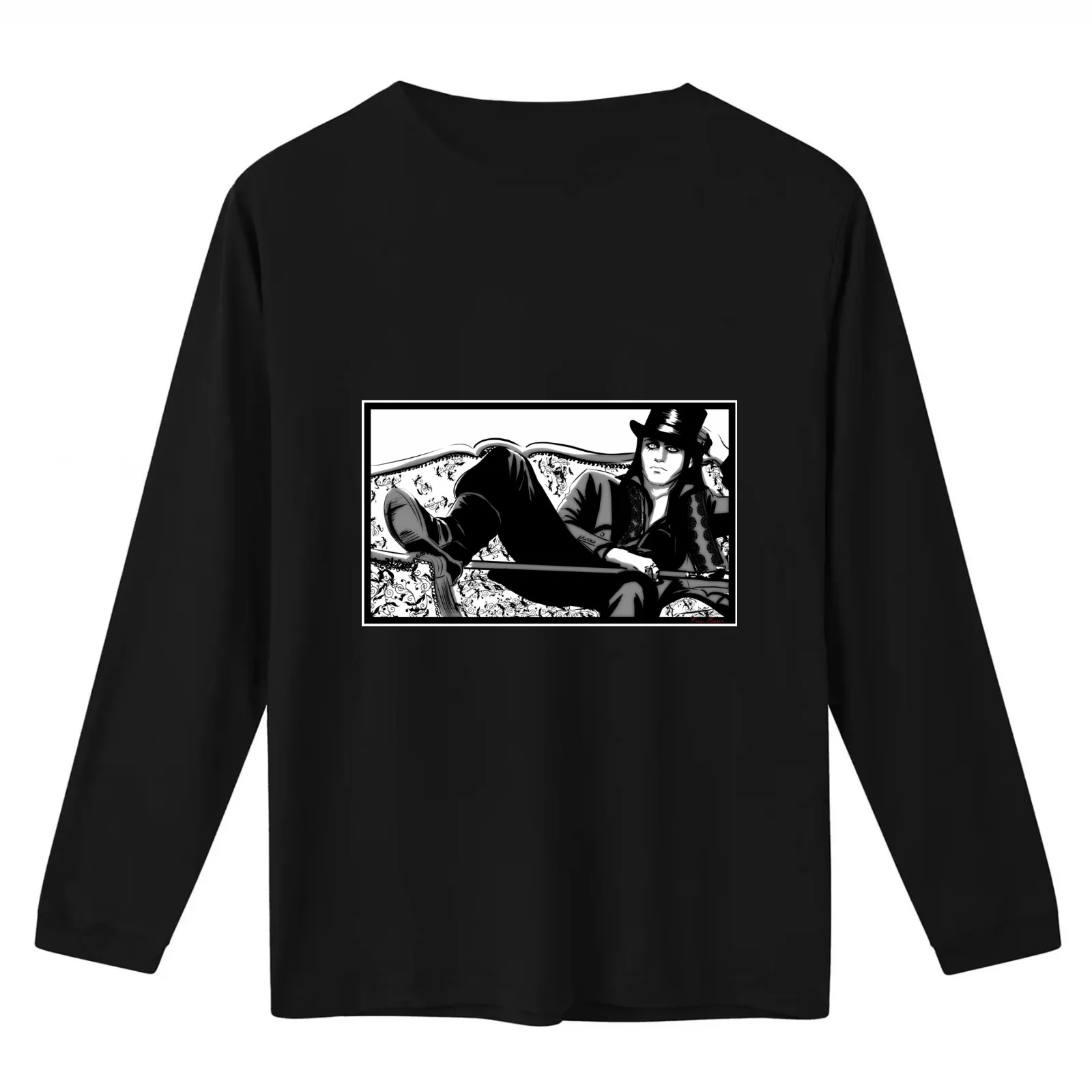 Dandy Melkor T-Shirt Summer Casual Cotton Tee Oversized Streetwear Tops Vintage Graphic Print Loose Fit Short Sleeve