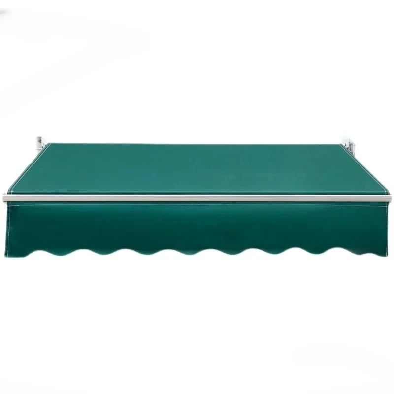 & Modern Retractable Gazebos for Commercial Shop Aluminum Alloy Home Balcony Outdoor Garden Gazebo Hand-cranked Waterproof Canop