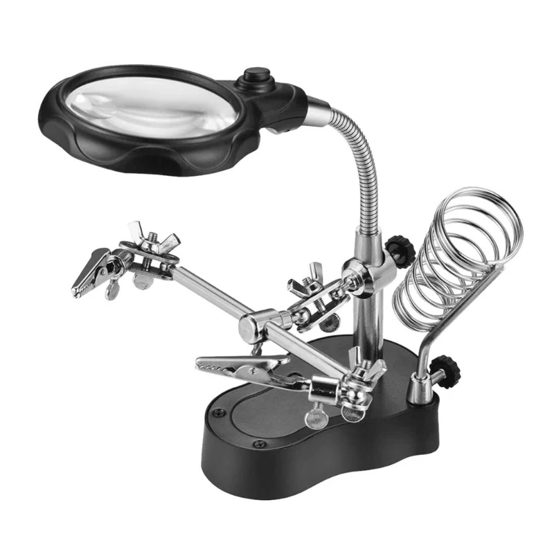 Portable Lighted Glass for DIYer Enthusiasts&Electronics Technicians Dropship