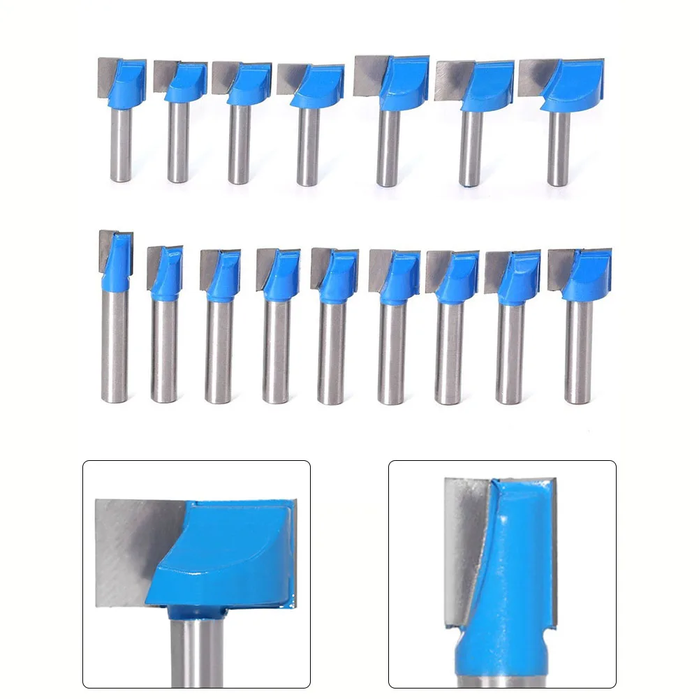 Imagem -02 - Limpeza Bottom Engraving Router Bit Aço Carbono Fresa Endmill para Madeira Ferramentas para Trabalhar Madeira mm Shank 1pc