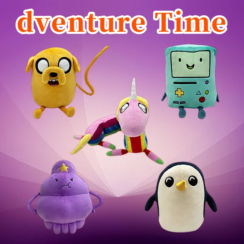

Hot New Dventure Time Game Plush Peripherals Anime Stuffed Soft Decoration Cushion Pillow Doll Toy Kid Fans Gifts