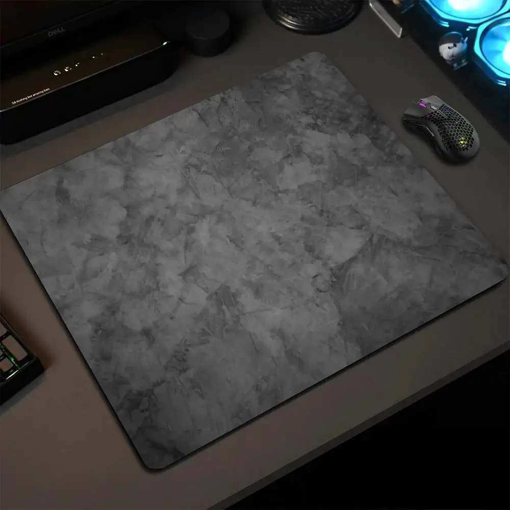 

Gray Texture Small Mouse Pad Gaming Laptops Mousepad Gamer Carpet Keyboard Mat Desk Protector Anime Cartoon Mause Pads 18X22CM