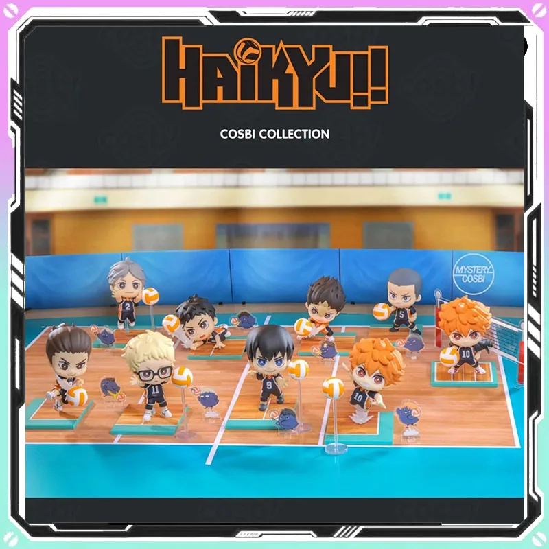 

Подлинный Хайкю!! Серия COSBI, слепая коробка, кавайные милые куклы, загадочная коробка, экшн-фигурка, мультяшная коллекционная модель, подарок на день рождения, игрушки