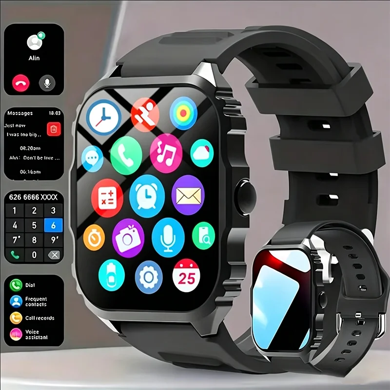 Smart Watch with HD Touch Screen and Wireless Call