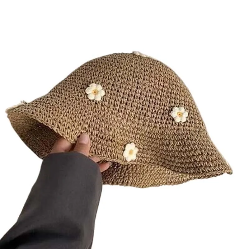 Straw Womens Caps Sunscreen Men Women Sun Hats Spring and Summer Clothing Accessories Fancy Outdoor New MJ1233