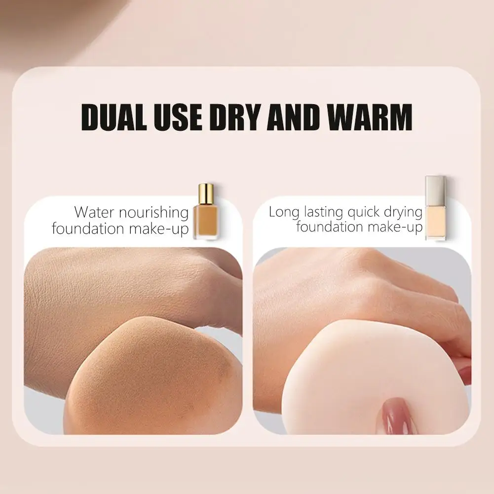 Bouffantes de cosmétiques en barbe à papa, éponge épaisse et douce, coussin d'air, bouffantes de poudre, fond de teint correcteur, outils de maquillage sec et humide, 1 pièce