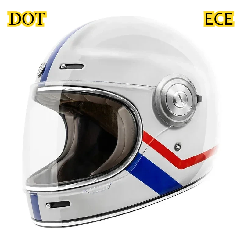 Torc Motorycle Helmet Moto Retro Helmet Men Motorbike Riding motocross Vintage Full Face Helmets capacete de moto