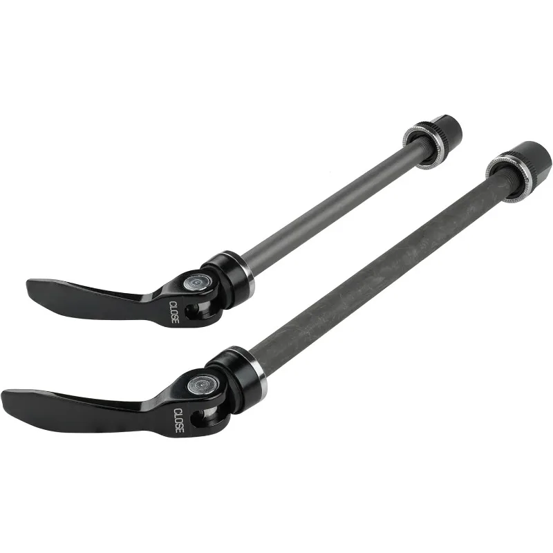 

CyclingDeal Road Mountain Bike Bicycle Wheel Hub Quick Release Skewers Axles Set 9mm 10mm - Front 9mm x 135mm; Rear 10mm x 170mm