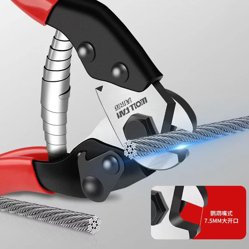 Bicycle Cable Hose Pliers Steel Wire Cutter Tongs Brake Shift Cable Pincers Sharp Multi-Function Clipper Strong Tools