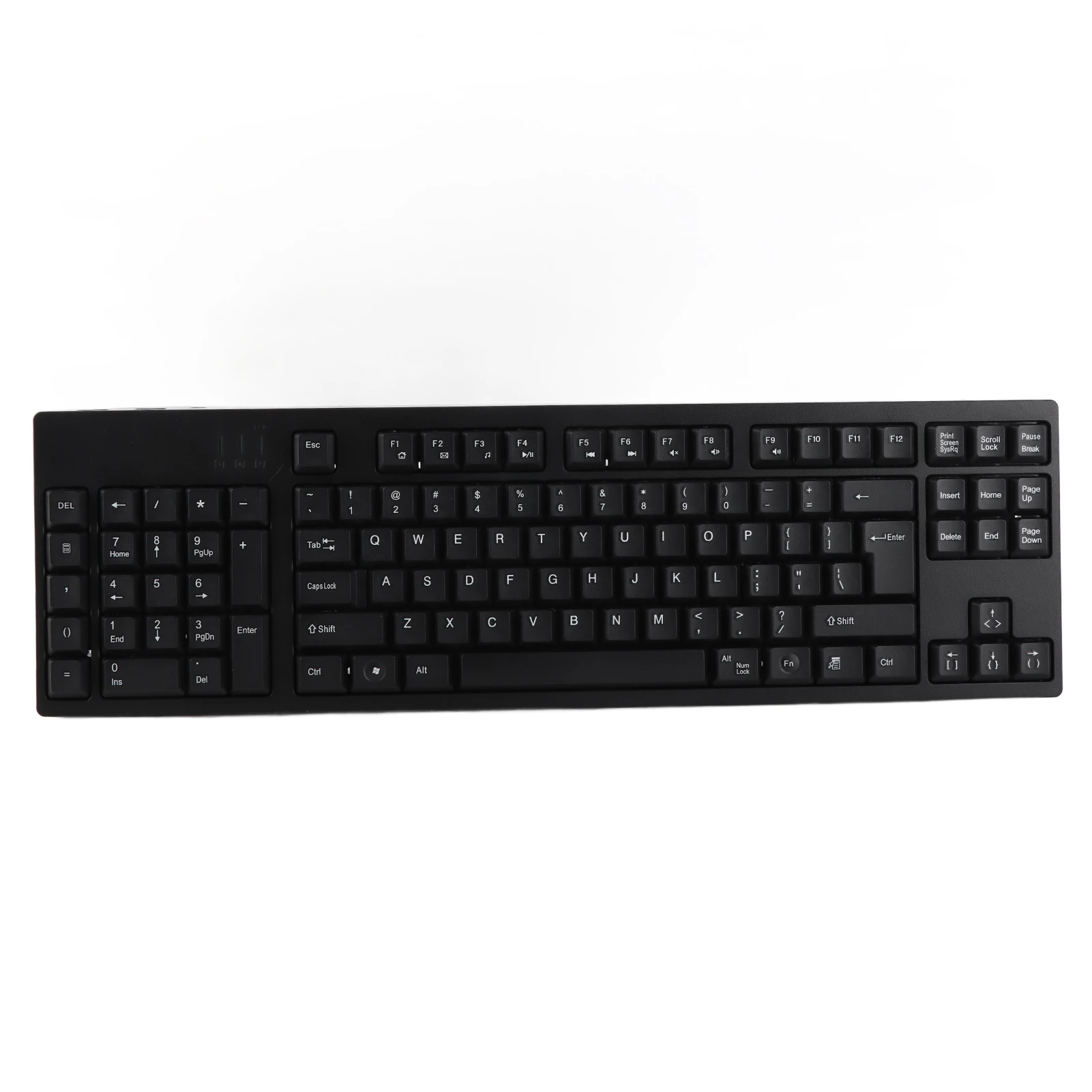 Left Handed Keyboard Ergonomic Full Size Dual USB Interface 109 Keys Keyboard For Computer Laptop 463*137*23mm