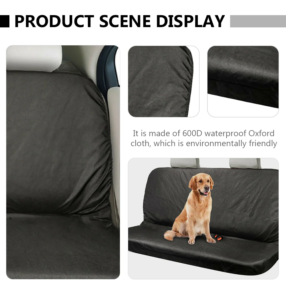 Car Backseat Covers Pet Dogs Protector Auto Dog Cover Bench Waterproof Rear Cushion Interior Accessory Cat Pad Protection Mat