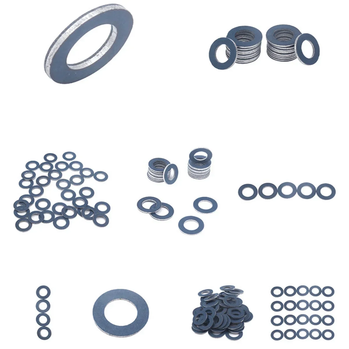 SET of 10 TOYOTA LEXUS OIL PAN DRAIN PLUG WASHER GASKET 90430-12031 - Image 3