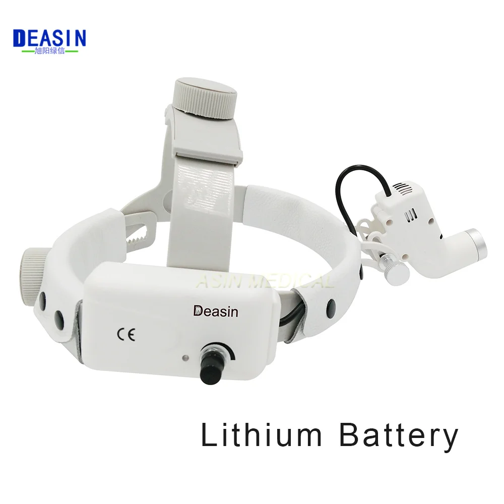 5W Dental LED Head Light Lamp For Binocular Loupes Brightness Spot Adjustable Dental Lab Headlamp Surgical Headlight