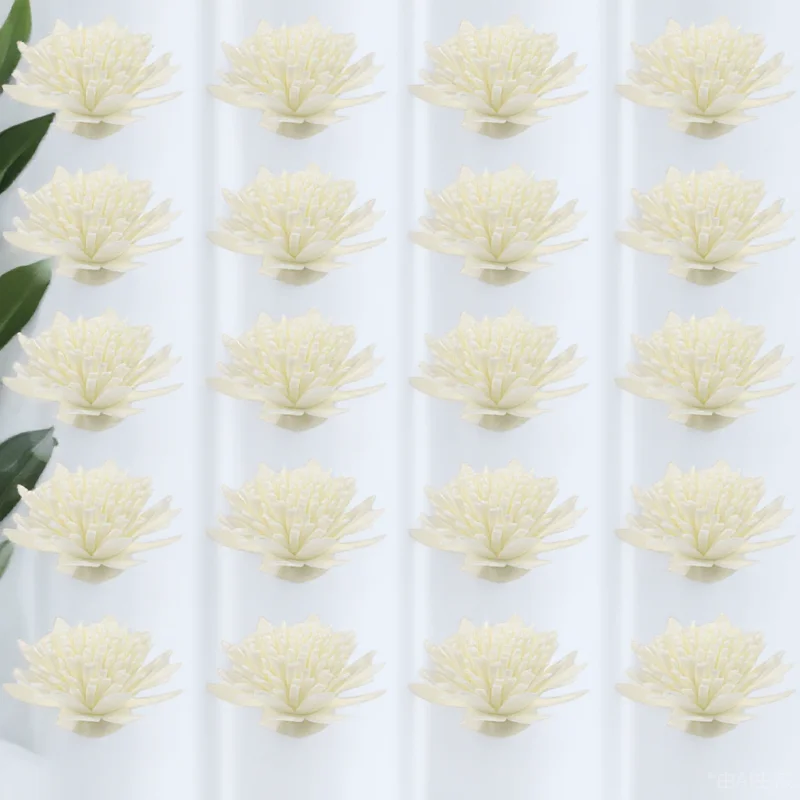 

100 Pcs Aromatherapy Chrysanthemum Accessories Flowers Silk Natural Dried Wooden Mother