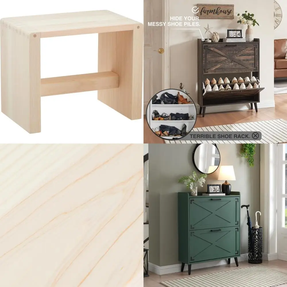 

Натуральный стул для ванны, компактный размер: 10,2 x 6,7 x 8,3 дюйма