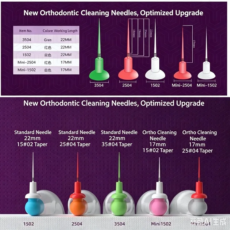 Dental Sonic Endo Activator Tips, Smile Meichi Ultrasonic Irrigation Needles, Root Canal Irrigator Pen Head Replacement Parts