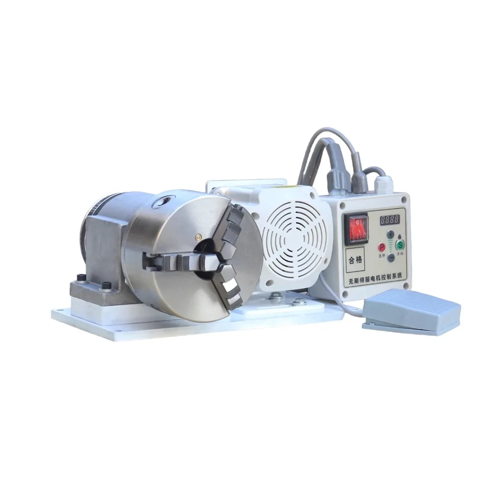 Mold core polishing, adjustable speed motor, three jaw chuck, power head assembly lathe