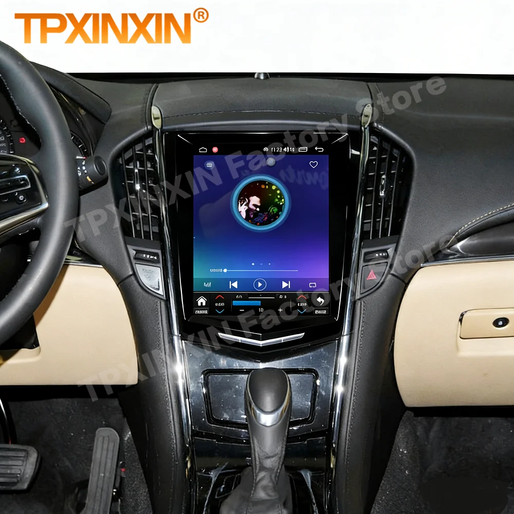 For Cadillac ATS CTS SRX Escalade 2015~2019 Radio Android 15 Multimedia GPS Navigation Stereo Car Intelligent System Head Unit
