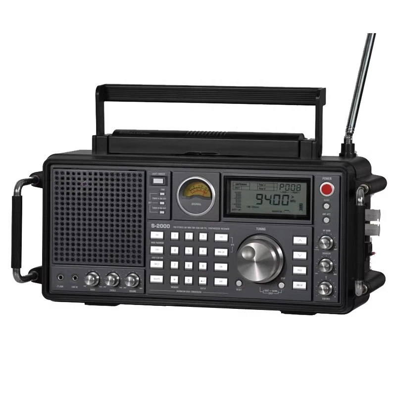 Triple Frequency Conversion Full Band Professional Radio Vintage