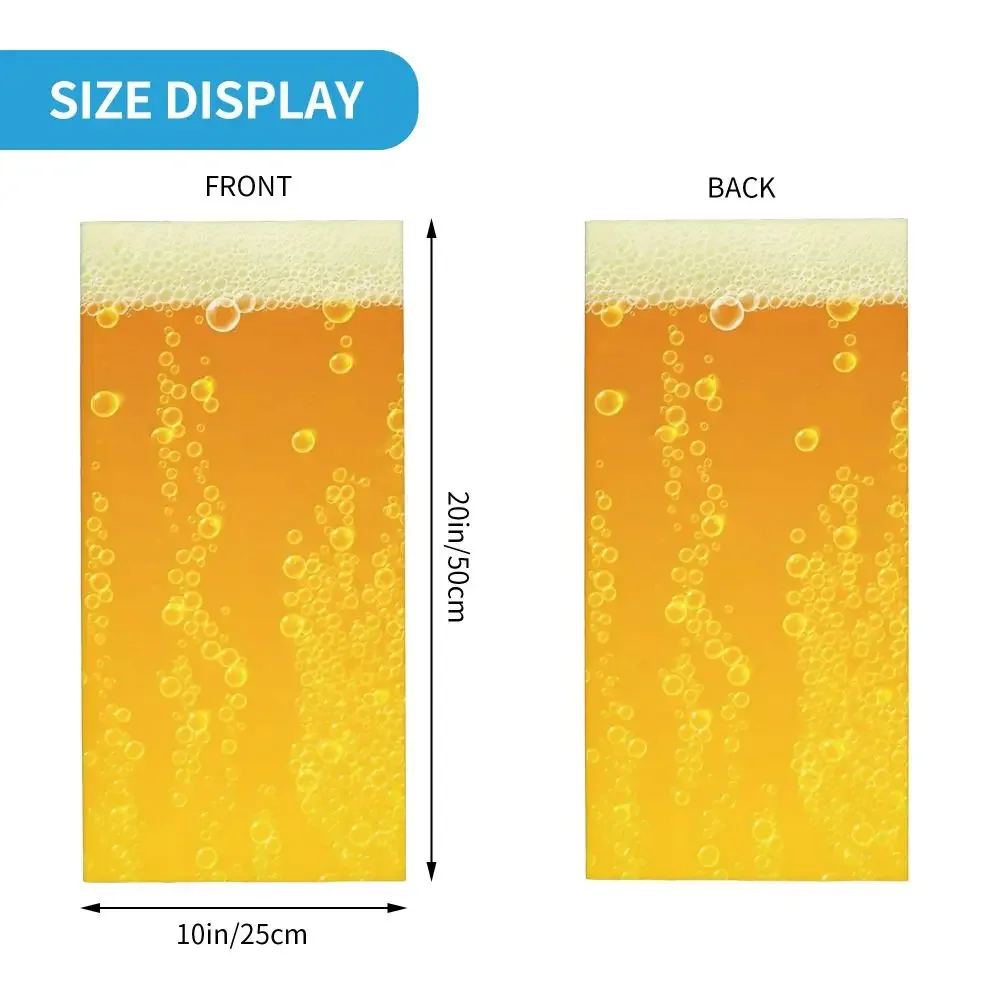 البيرة (3) عقال الرقبة أدفأ الرجال التزلج الجري وشاح أنبوبي الطبية ممرضة الوجه باندانا الجراب #5