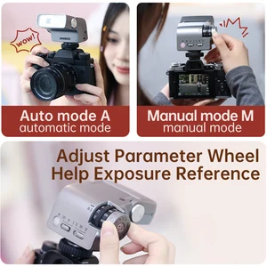 JINBEI HI-5 Flash Kamera Warna Speedlite Retro GN16 6000±200K Lampu Kecepatan 7 Tingkat Universal untuk Fotografi Canon Nikon Sony Fuji 8 flash retro penjualan terbaik - №